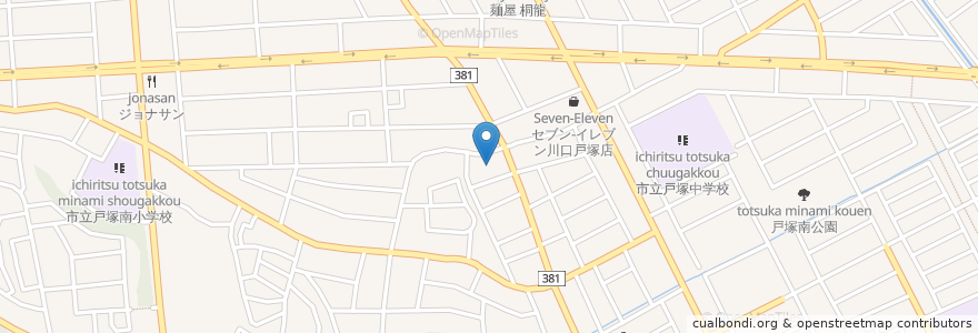 Mapa de ubicacion de すずもと en ژاپن, 埼玉県, 川口市.