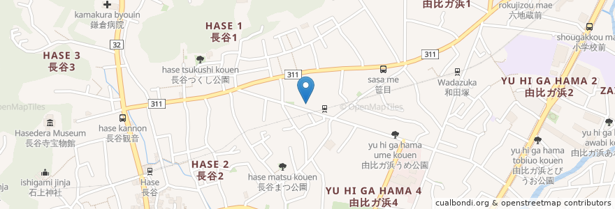 Mapa de ubicacion de ATOBE DENTAL CLINIC en اليابان, كاناغاوا, 鎌倉市.