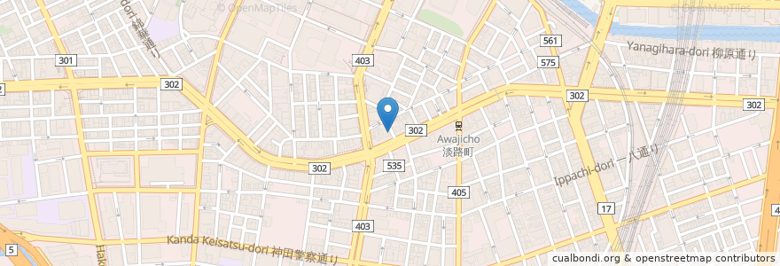 Mapa de ubicacion de 嵯峨野 en 日本, 东京都/東京都, 千代田區.