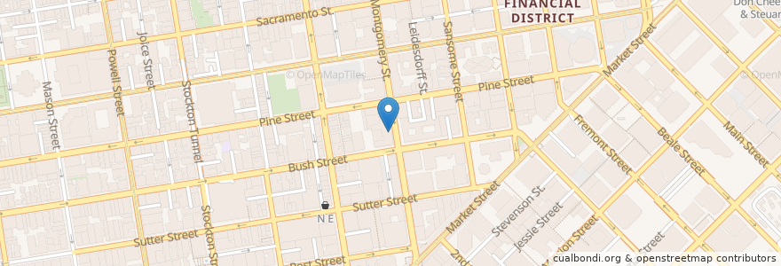 Mapa de ubicacion de Ladle & Leaf en Stati Uniti D'America, California, San Francisco, San Francisco.