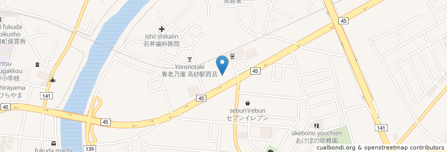 Mapa de ubicacion de 北村神経外科クリニック en Japan, 宮城県, 仙台市, 宮城野区.