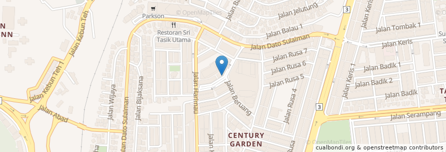 Mapa de ubicacion de Century pharmacy en Malaysia, Iskandar Malaysia, Iskandar Malaysia, Johor Bahru, Johor Bahru.