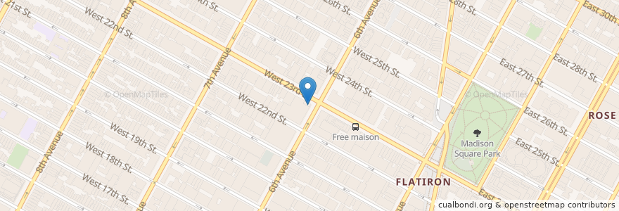 Mapa de ubicacion de Memo Stylish Kebab en Amerika Birleşik Devletleri, New York, New York, New York County, Manhattan, Manhattan Community Board 5.