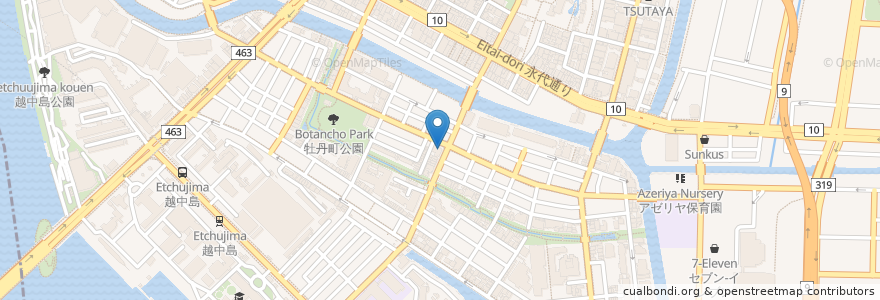 Mapa de ubicacion de わいどぼー en Giappone, Tokyo, 江東区.