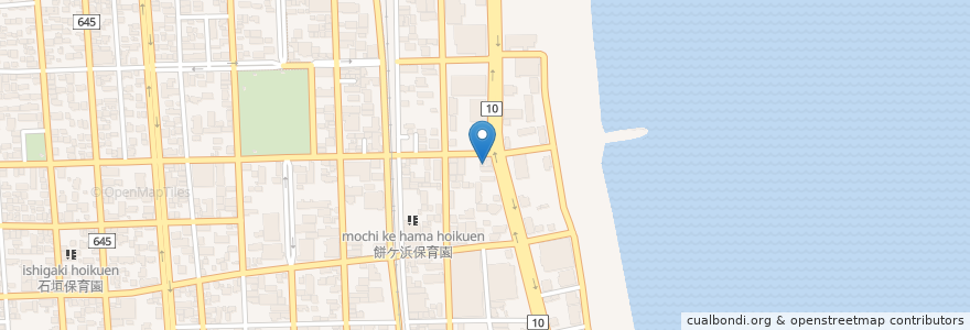 Mapa de ubicacion de Naruto Udon Steak Rices Set en Japão, 大分県, 別府市.
