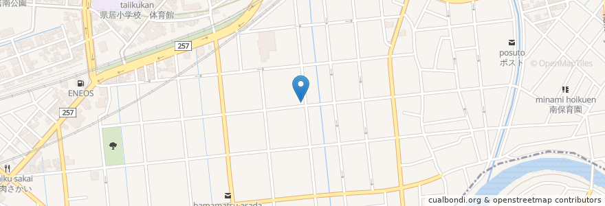 Mapa de ubicacion de 生駒薬局 en 일본, 시즈오카현, 浜松市, 中区.