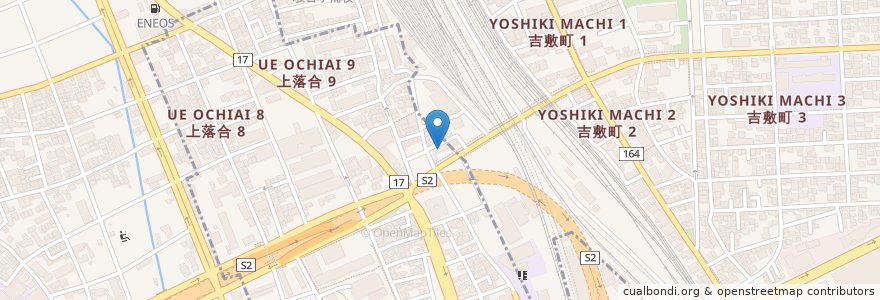 Mapa de ubicacion de なみこし歯科 en Japão, 埼玉県, さいたま市, 大宮区.