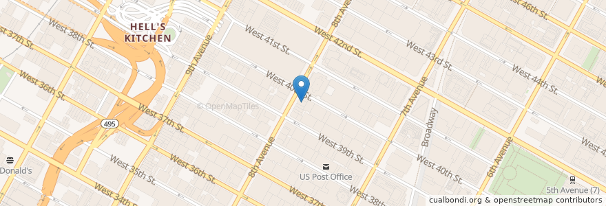 Mapa de ubicacion de Grays Papaya en Estados Unidos Da América, Nova Iorque, New York, New York County, Manhattan, Manhattan Community Board 5, Manhattan Community Board 4.