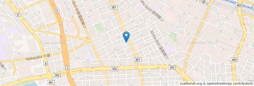 Mapa de ubicacion de みんなのお寺 en 일본, 도쿄도, 치요다.