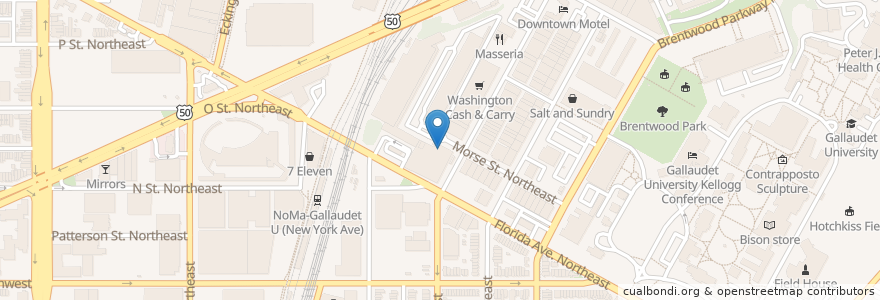 Mapa de ubicacion de Shouk en アメリカ合衆国, ワシントンD.C., Washington.