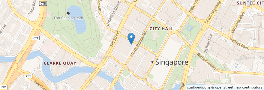 Mapa de ubicacion de Paddy Folks en Singapura, Central.