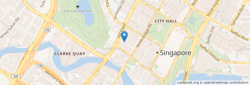 Mapa de ubicacion de Eventasty en 新加坡, 中区.