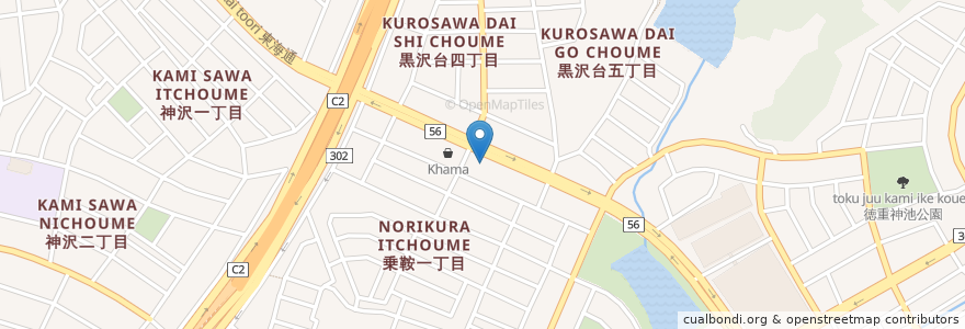 Mapa de ubicacion de 和食さと en Япония, Айти, 名古屋市, 緑区.