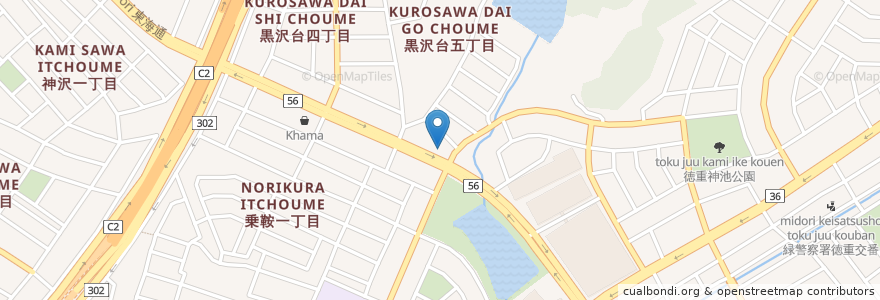 Mapa de ubicacion de R.Seed Cafe en Japão, 愛知県, Nagoia, 緑区.