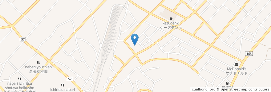 Mapa de ubicacion de ほりいクリニック希央台 en Japão, 三重県, 名張市.