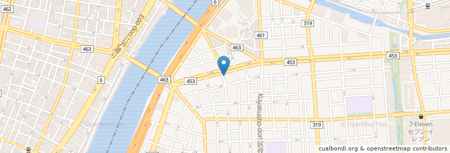 Mapa de ubicacion de 36's Cafe en Japon, Tokyo, 墨田区.