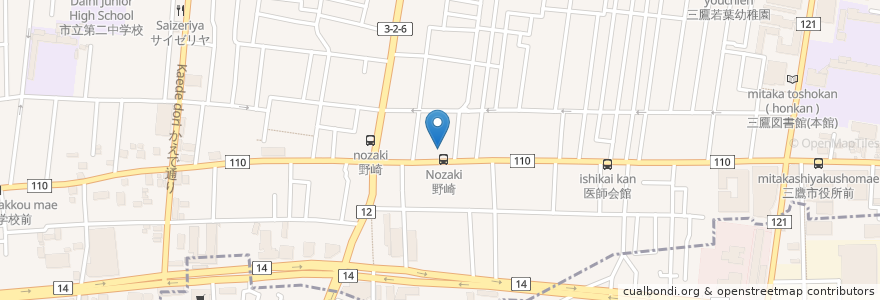 Mapa de ubicacion de KidsDuo International en Япония, Токио, Митака.