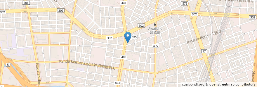 Mapa de ubicacion de 菜香苑 en 日本, 東京都, 千代田区.
