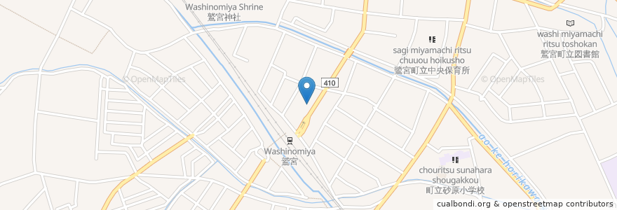 Mapa de ubicacion de 埼玉りそな en 日本, 埼玉県, 久喜市.