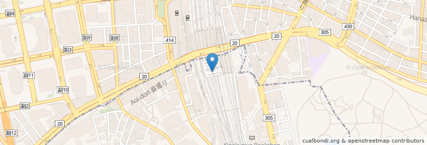 Mapa de ubicacion de スターバックス en 일본, 도쿄도, 신주쿠.