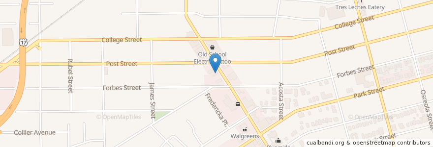 Mapa de ubicacion de Mickie's Irish Pub en États-Unis D'Amérique, Floride, Comté De Duval, Jacksonville.