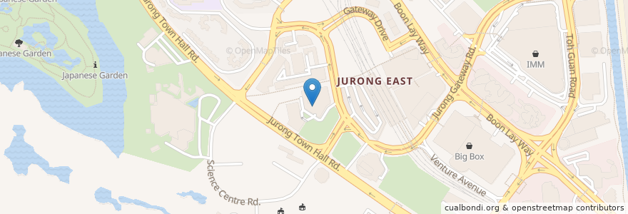 Mapa de ubicacion de Ya Kun Kaya Toast en Singapore, Southwest.