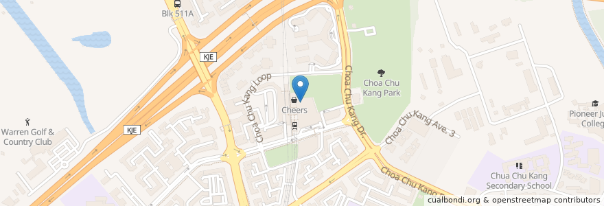 Mapa de ubicacion de Ya Kun Kaya Toast en 新加坡, 西南区.