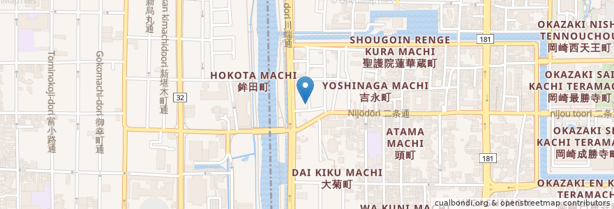 Mapa de ubicacion de māgo en اليابان, 京都府, 京都市, 左京区.