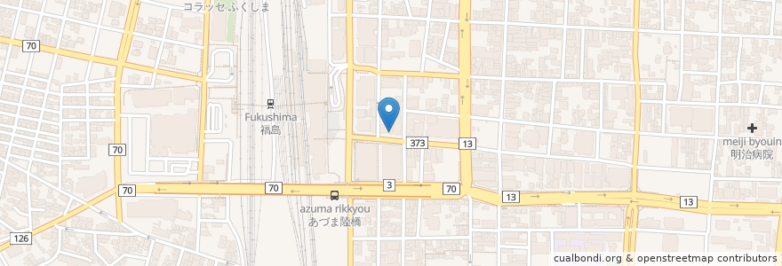 Mapa de ubicacion de Doutor en 日本, 福島県, 福島市.