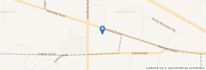 Mapa de ubicacion de Kid Space Preschool Early Learning Academy en 美利坚合众国/美利堅合眾國, 华盛顿州 / 華盛頓州, Benton County, West Richland.