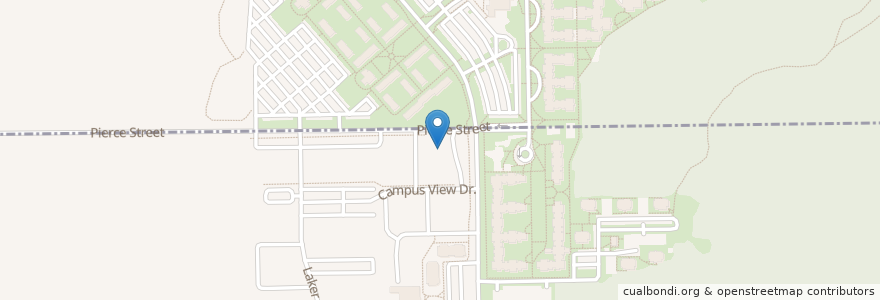 Mapa de ubicacion de Campus Health Center en الولايات المتّحدة الأمريكيّة, ميشيغان, Ottawa County.