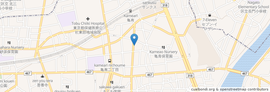 Mapa de ubicacion de DoReMi保育園 en 日本, 东京都/東京都.