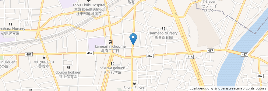 Mapa de ubicacion de 花ゆず en Japan, 東京都.