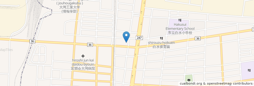 Mapa de ubicacion de Kitchen pub STEP en Jepun, 愛知県, 名古屋市, 南区.