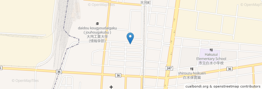 Mapa de ubicacion de 天理教古千場分教会 en Japón, Prefectura De Aichi, Nagoya, 南区.