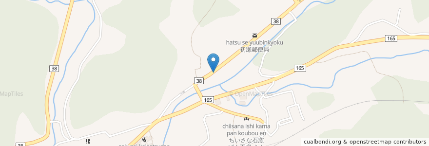 Mapa de ubicacion de 藤本米穀店 en 日本, 奈良県, 桜井市.