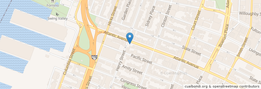 Mapa de ubicacion de Chaulk Preschool en Verenigde Staten, New York, New York, Brooklyn.