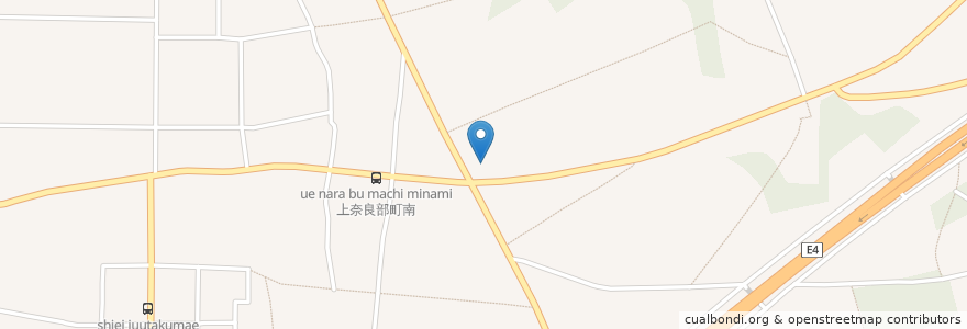 Mapa de ubicacion de ラーメン店 en 일본, 도치기현, 鹿沼市.