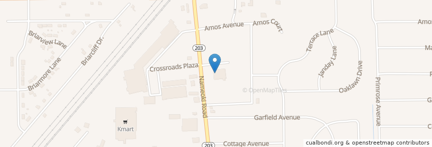 Mapa de ubicacion de Walgreens en Amerika Syarikat, Illinois, Granite City.
