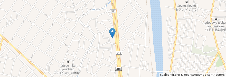 Mapa de ubicacion de エネオス en Jepun, 東京都, 江戸川区.