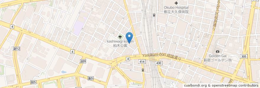Mapa de ubicacion de 新宿いかセンター en Japão, Tóquio, 新宿区.