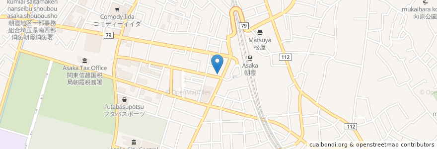 Mapa de ubicacion de パル薬局 en Japan, Präfektur Saitama, 朝霞市.
