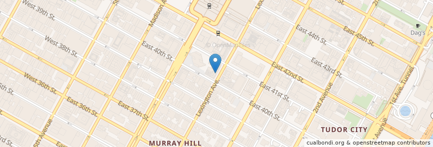 Mapa de ubicacion de Maki Maki Sushi en 美利坚合众国/美利堅合眾國, 纽约州 / 紐約州, 纽约, 纽约县, Manhattan, Manhattan Community Board 5.