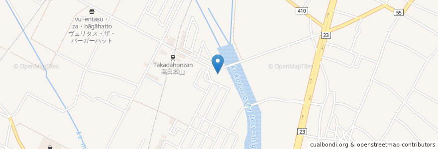 Mapa de ubicacion de 四季菜食堂 いっこう en 日本, 三重県, 津市.
