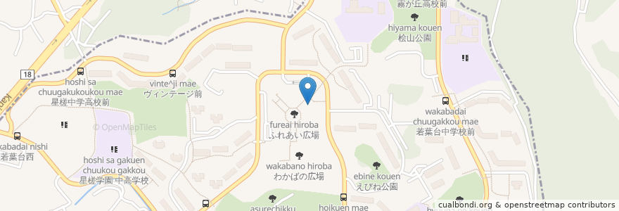 Mapa de ubicacion de イタリアンバル806 en Japan, Präfektur Kanagawa, Yokohama.