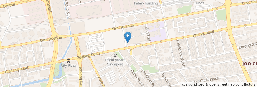 Mapa de ubicacion de Mr Teh Tarik en Singapura, Southeast.