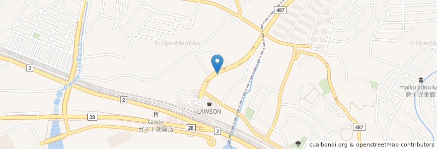 Mapa de ubicacion de さいもと en 日本, 兵库县/兵庫縣, 明石市.