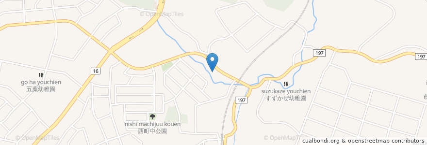 Mapa de ubicacion de ドミノ・ピザ 鈴蘭台店 en Japonya, 兵庫県, 神戸市, 北区.