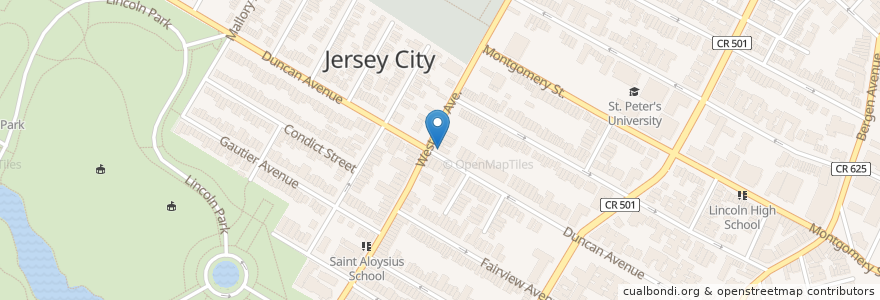 Mapa de ubicacion de Welcome en Amerika Syarikat, New Jersey, Hudson County, Jersey City.