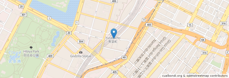 Mapa de ubicacion de 郵便ポスト en Giappone, Tokyo, Chiyoda.